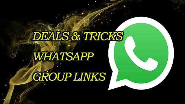 New Deals-Tricks WhatsApp Group Links