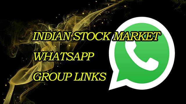 New Indian Stock Market WhatsApp Group Links