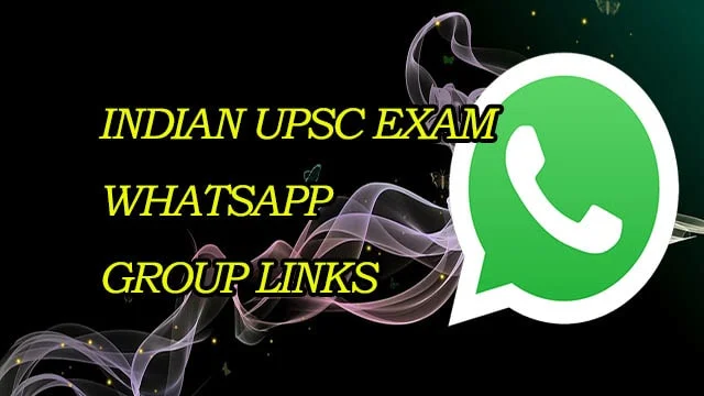 New Indian UPSC Exam WhatsApp Group Links