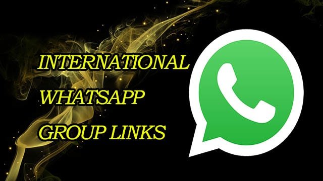 New International WhatsApp Group Links