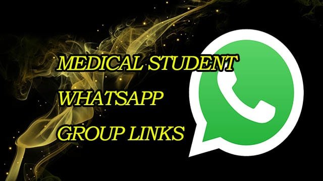 New Medical Student WhatsApp Group Links