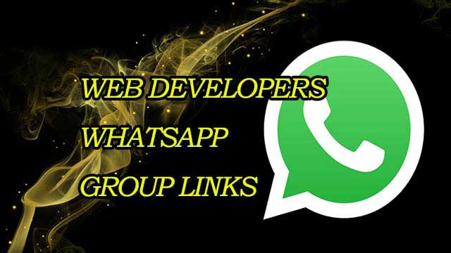 Web Developers WhatsApp Group Links
