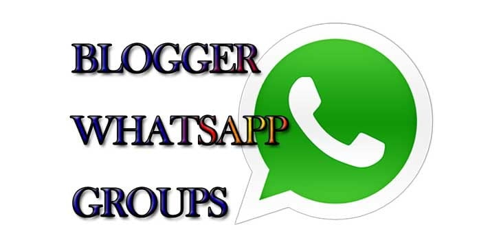 New Blogger WhatsApp Group Links