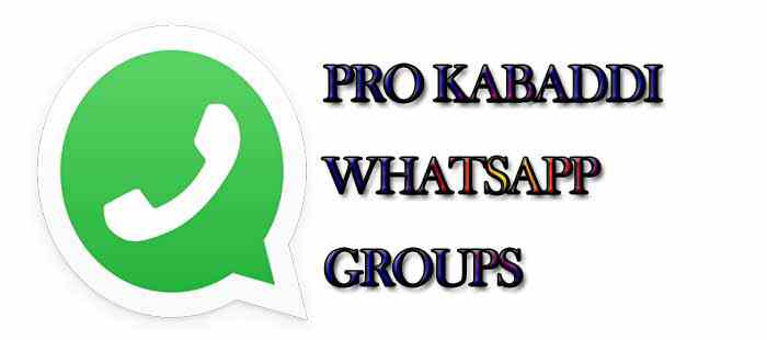 Latest pro kabaddi WhatsApp Group Links