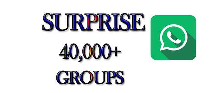 40000 New Whatsapp Groups Link