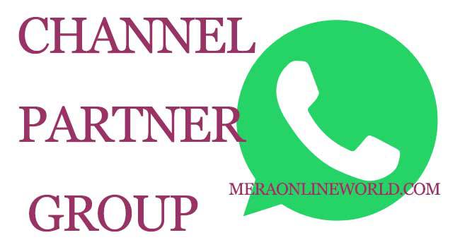 Channel Partner Whatsapp group link