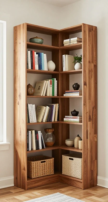Use Vertical Space With Tall Shelving